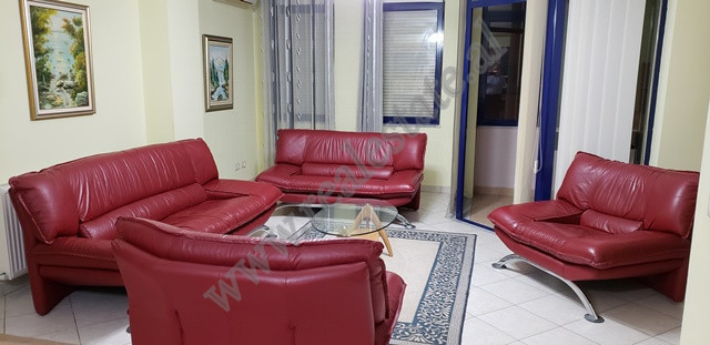 Two bedroom apartment for rent in Perlat Rexhepi Street in Tirana.

It is situated on the 4-th flo